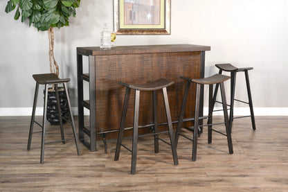 55” Homestead Bar - Tobacco Leaf finish