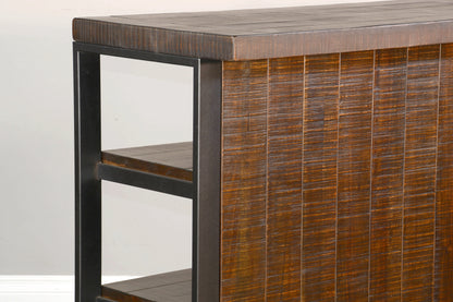 55” Homestead Bar - Tobacco Leaf finish