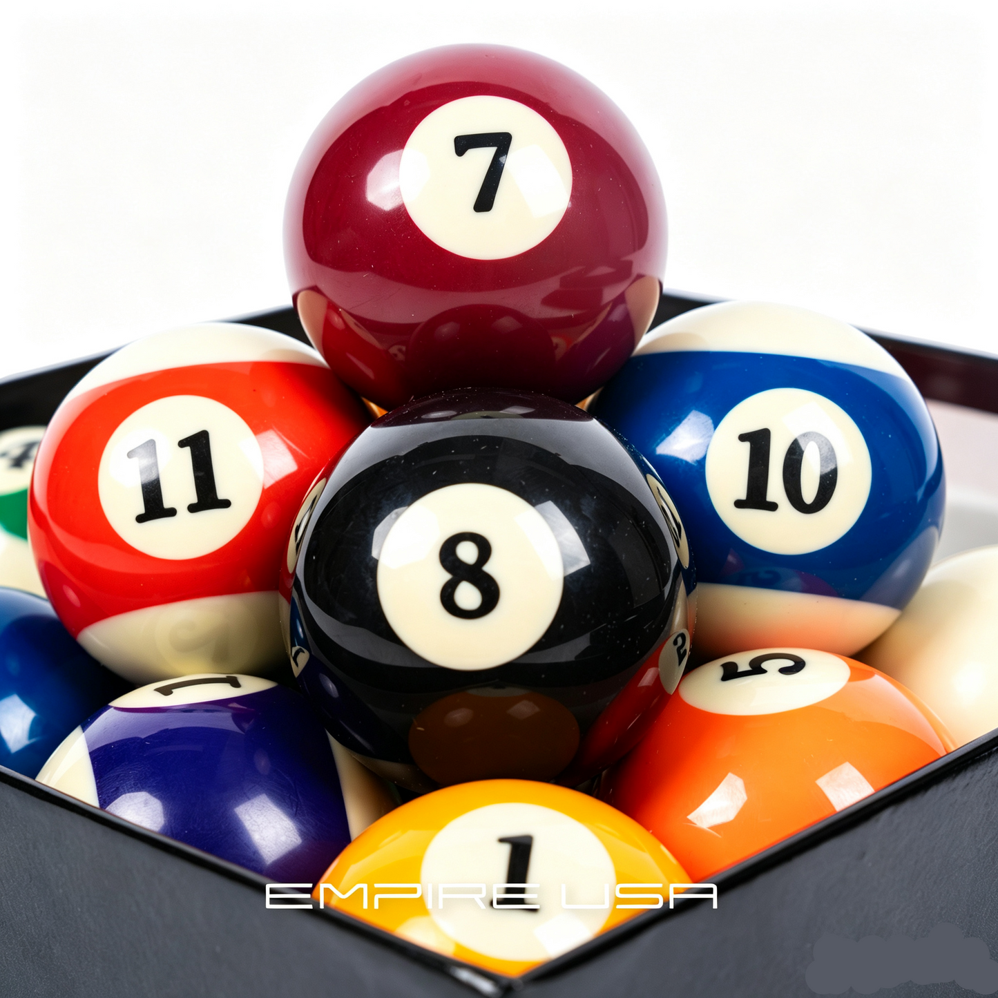 Empire USA Billiard Economy Ball Set, 2.25-Inch