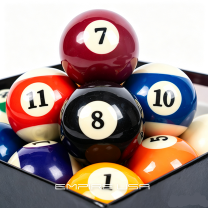 Empire USA Billiard Economy Ball Set, 2.25-Inch