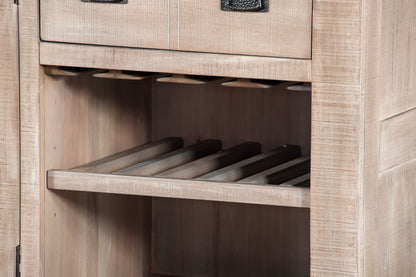 Pinehurst 80” Home Bar -  Mountain Smoke Finish