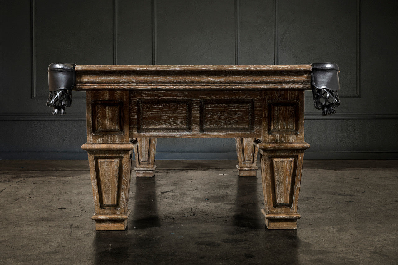 Wyatt Slate Pool Table - Smoke Wood Finish