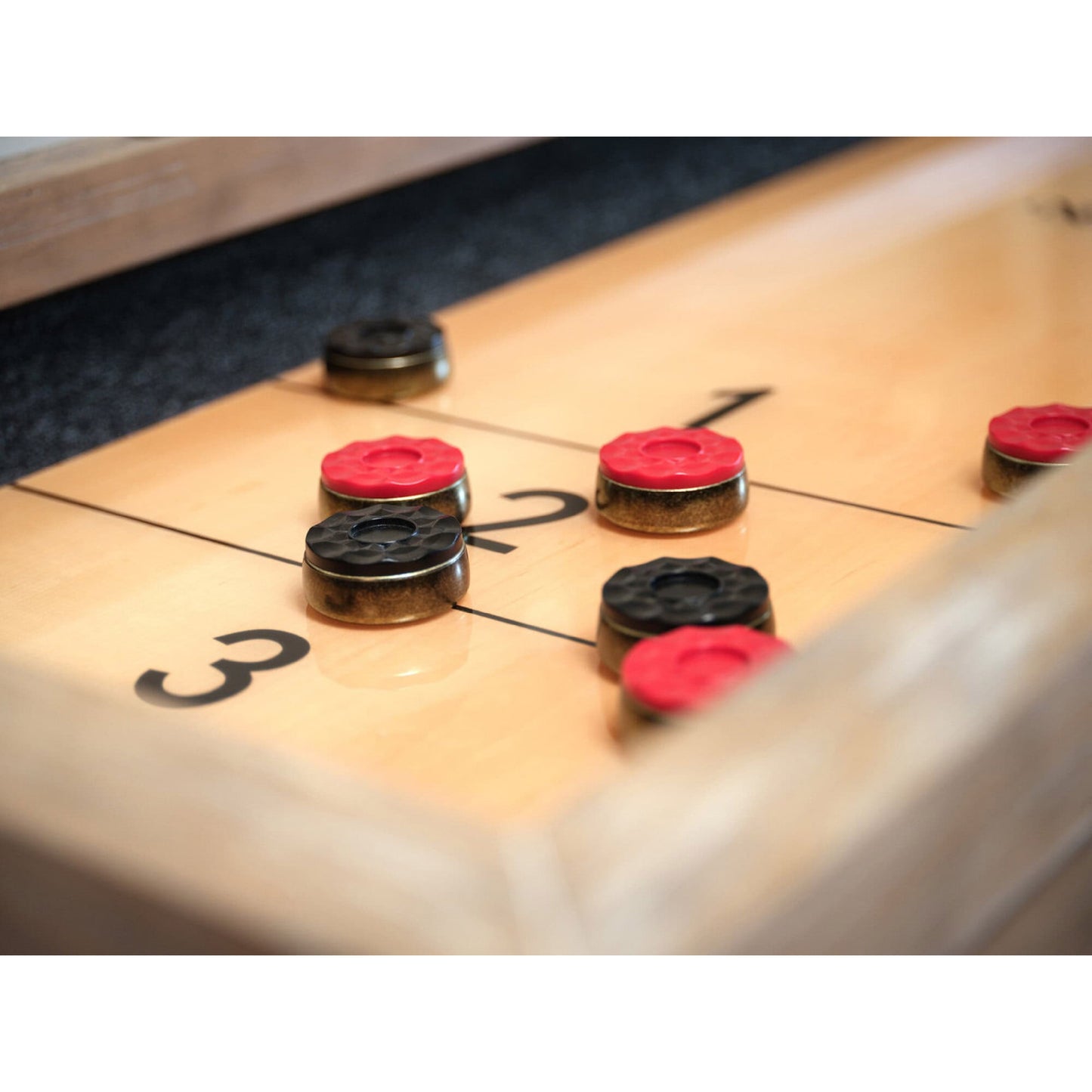Bryant Shuffleboard Table - Weathered Natural Finish