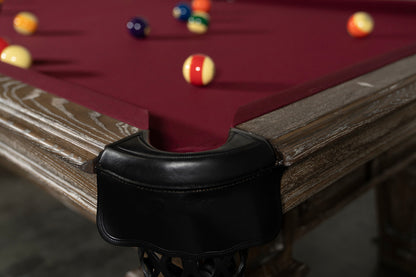 Wyatt Slate Pool Table - Smoke Wood Finish