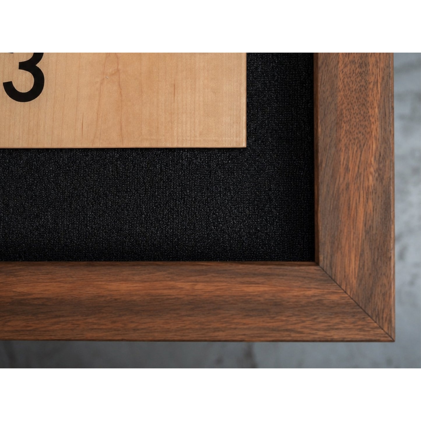 KAI Shuffleboard Table - Grey Walnut Finish