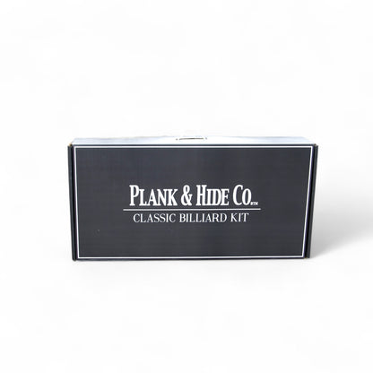 Plank & Hide - Classic Billiard Play Kit