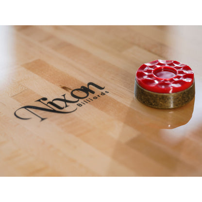 Desyn Shuffleboard Table - Grey Walnut Finish