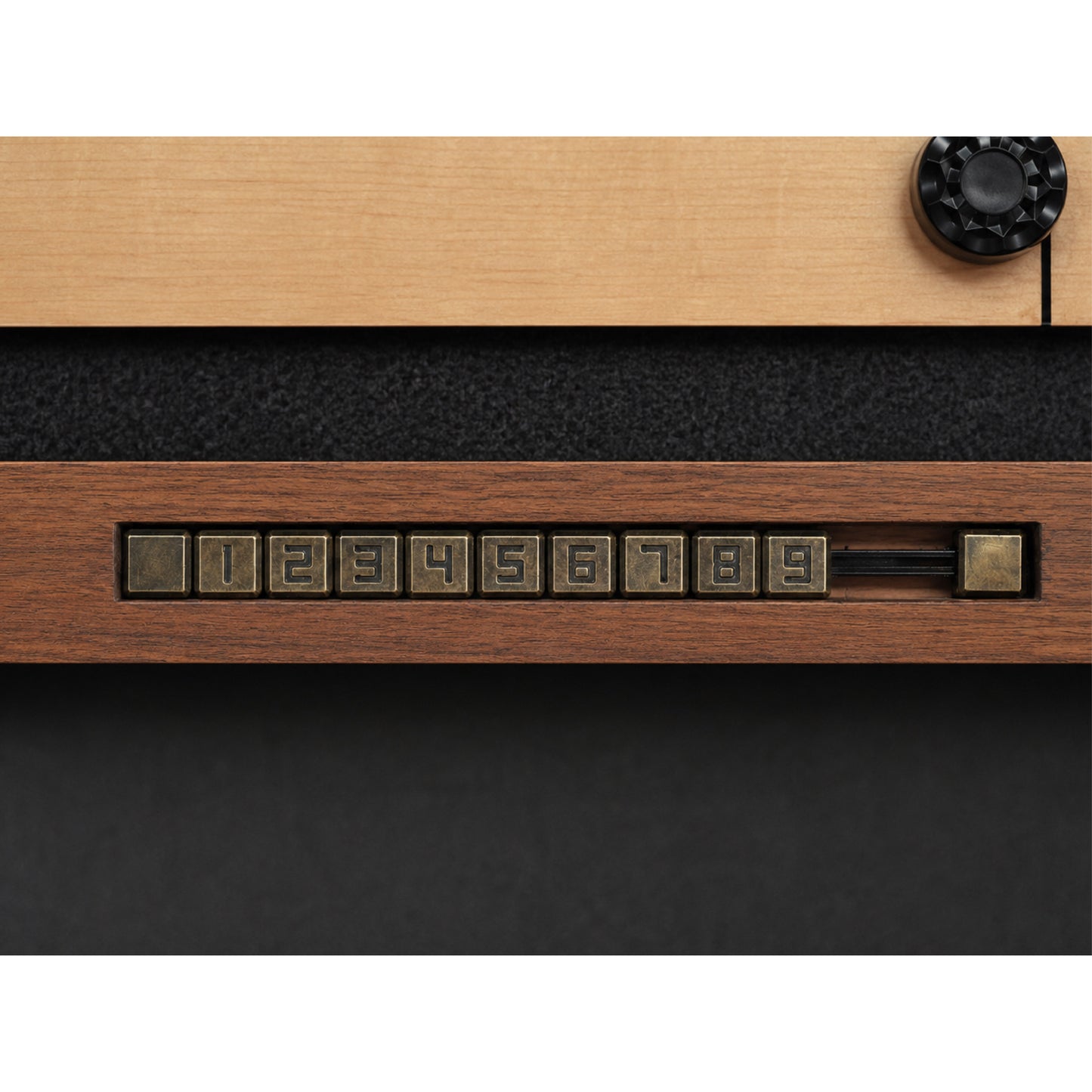 KAI Shuffleboard Table - Grey Walnut Finish