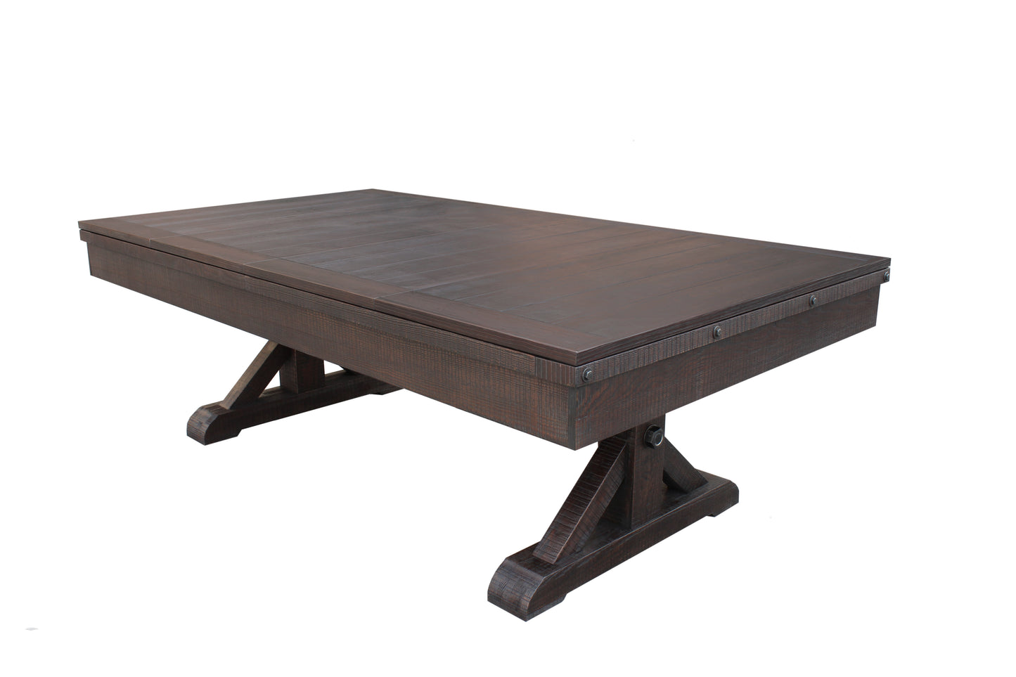 Dining Conversion Top (7' or 8') - Wood Finish (Silvered Ash, Smokehouse, Weathered Grey)