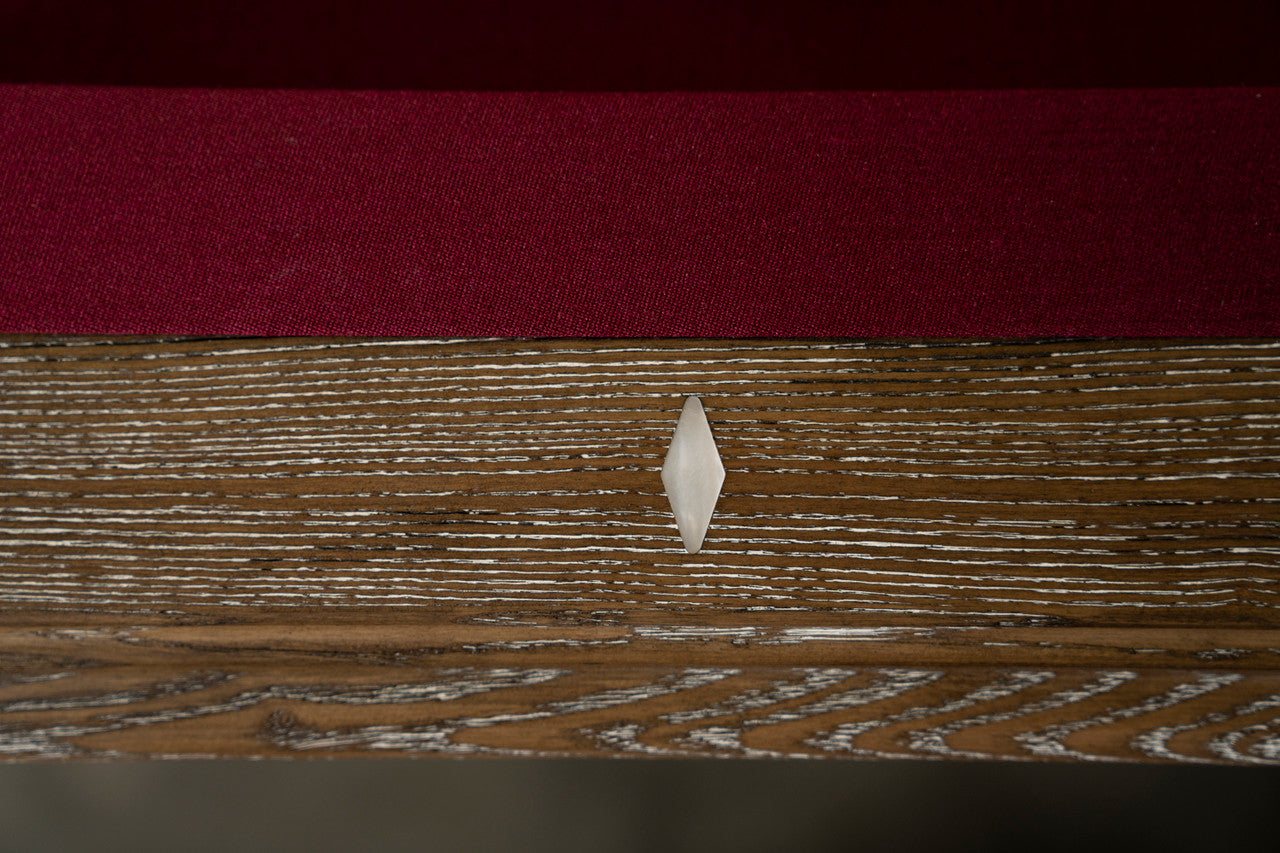Wyatt Slate Pool Table - Smoke Wood Finish