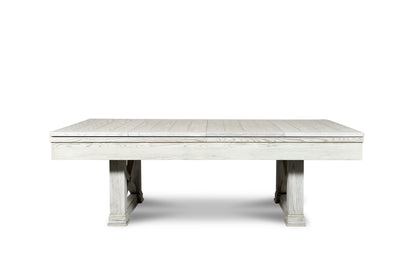 Agriturismo Slate Pool Table - Whitewash Finish