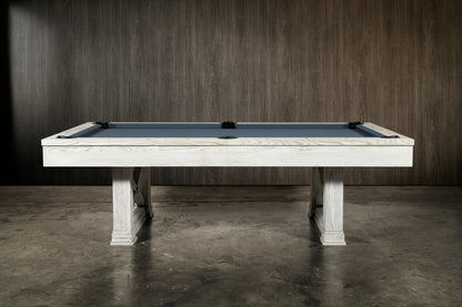 Agriturismo Slate Pool Table - Whitewash Finish