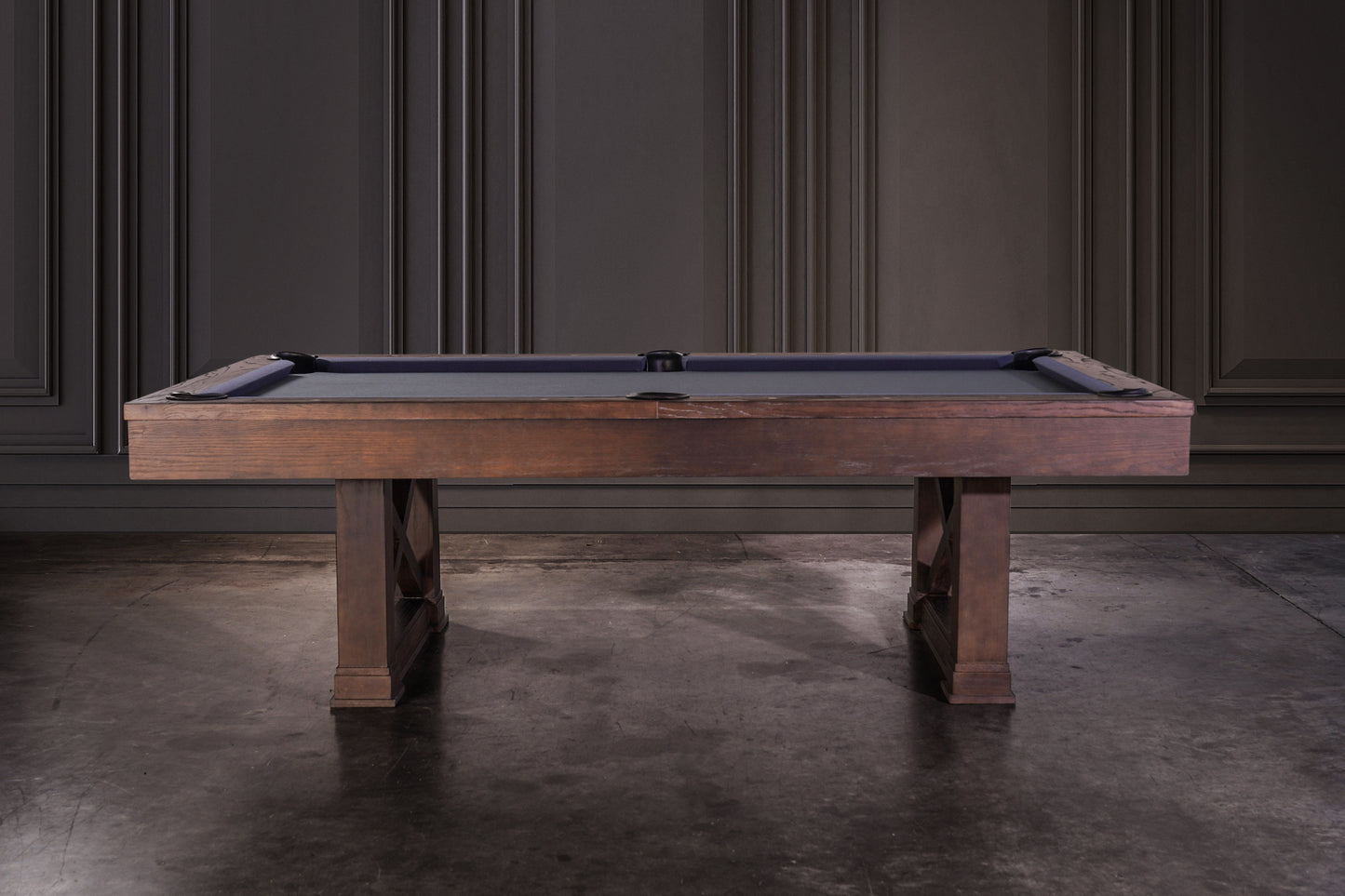 Agriturismo Slate Pool Table - Brownwash Finish