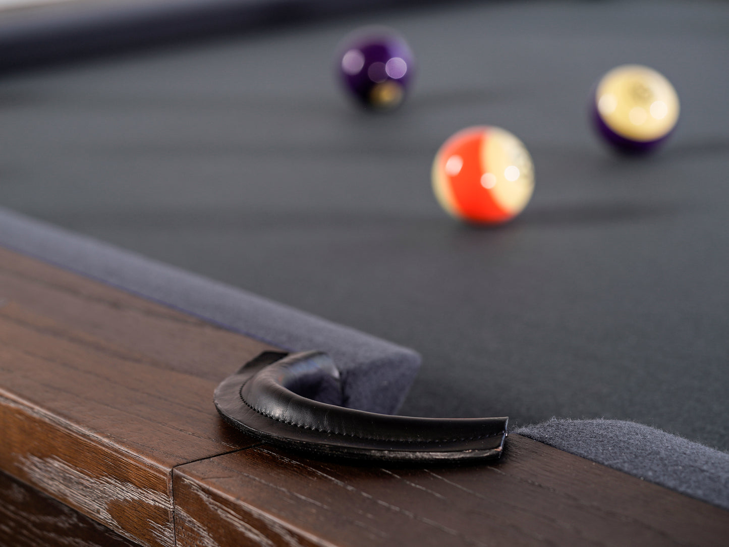 Agriturismo Slate Pool Table - Brownwash Finish