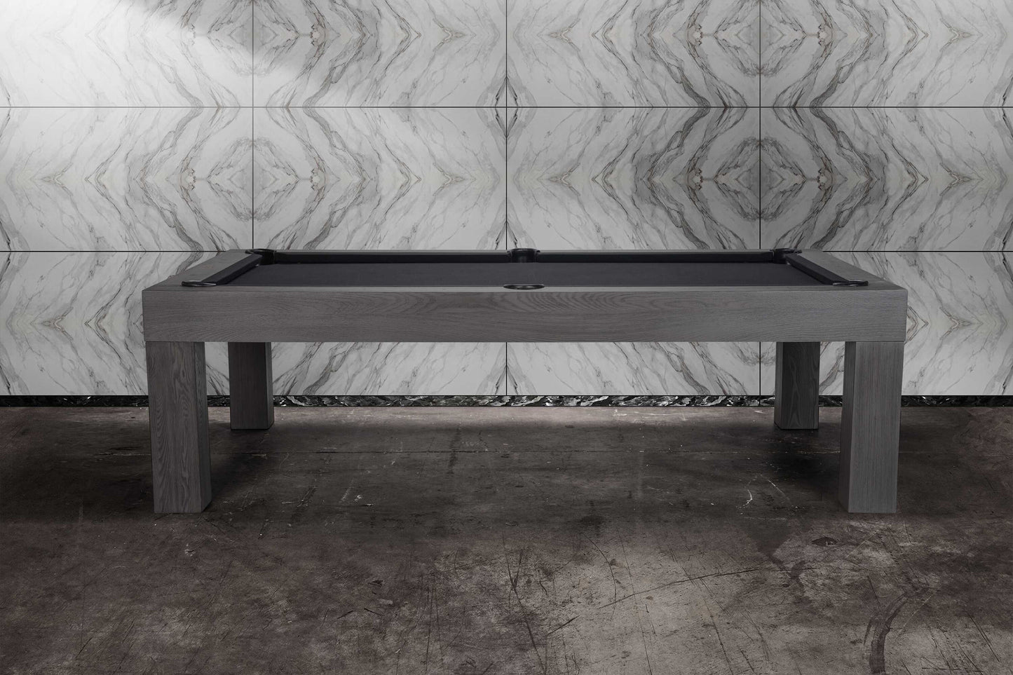Alta Slate Pool Table - Marble Grey Finish