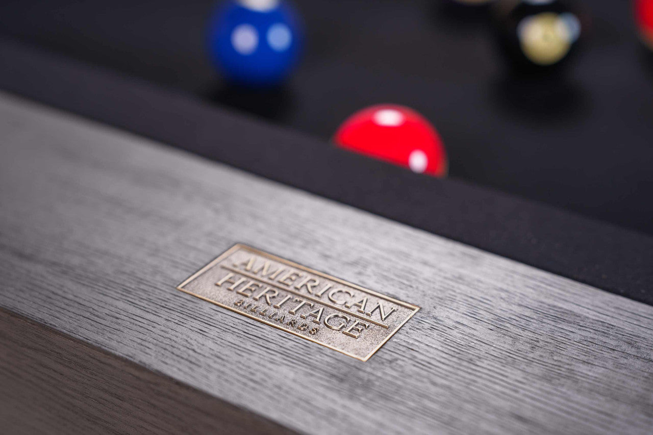 Alta Slate Pool Table - Marble Grey Finish