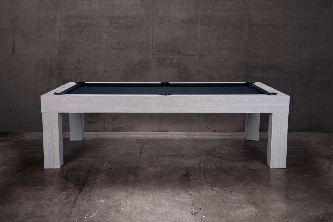 Alta Slate Pool Table - White Wash on Ash Finish