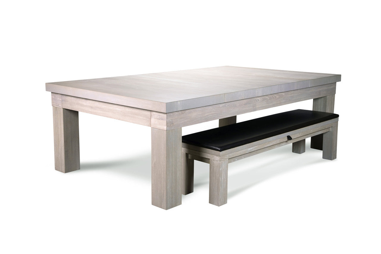 Alta Slate Pool Table - White Wash on Ash Finish