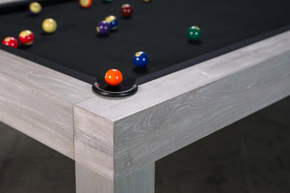 Alta Slate Pool Table - White Wash on Ash Finish