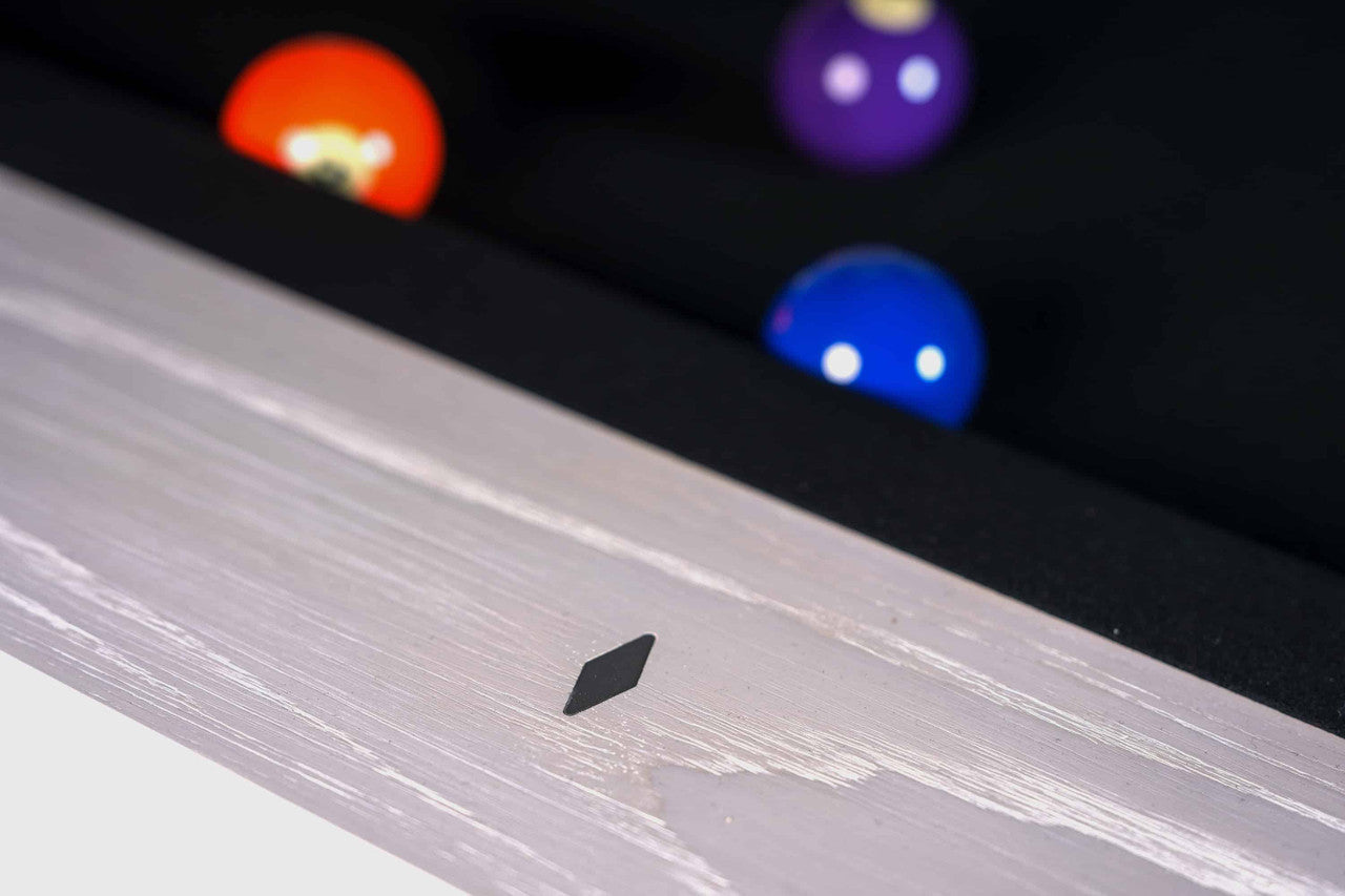 Alta Slate Pool Table - White Wash on Ash Finish