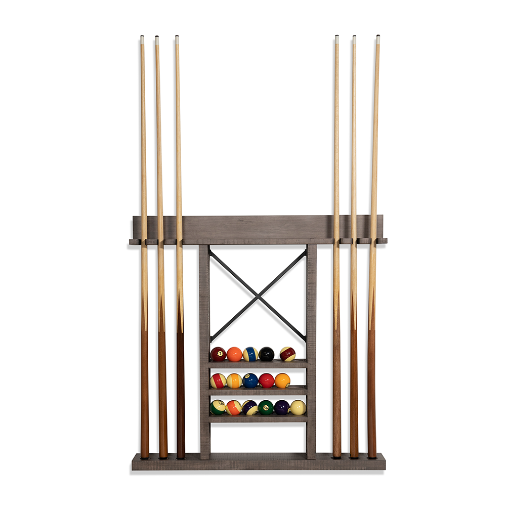 Nixon Billiards Hunter Wall Cue Rack (4 finish color)
