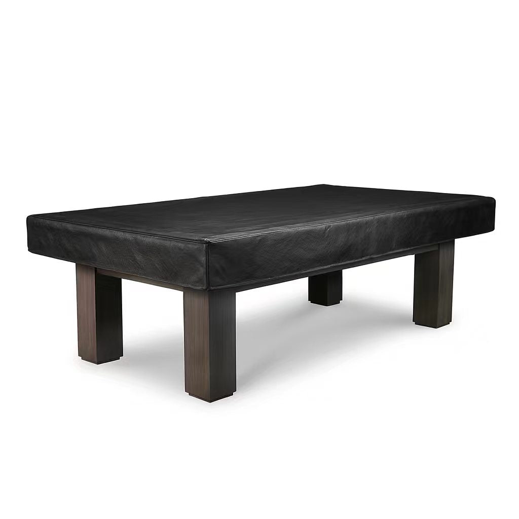 Empire USA Billiard Table Leatherette Cover - (Midnight Black, fitted)