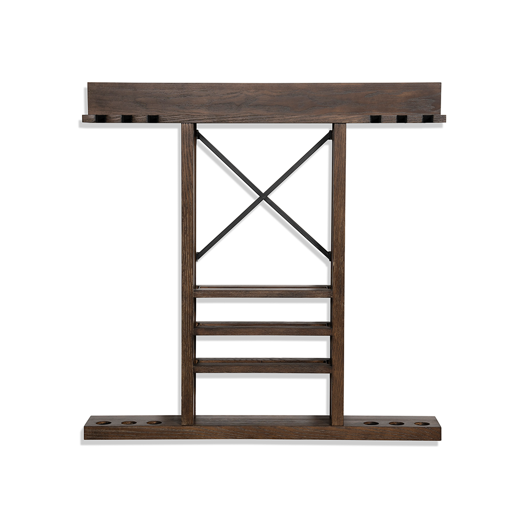 Nixon Billiards Hunter Wall Cue Rack (4 finish color)