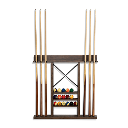 Nixon Billiards Hunter Wall Cue Rack (4 finish color)