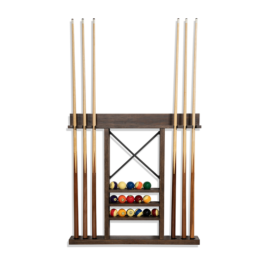 Nixon Billiards Hunter Wall Cue Rack (4 finish color)