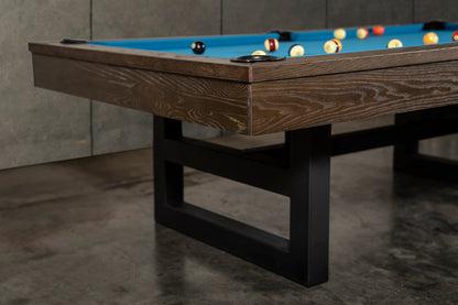 Chino Slate Pool Table - Brownwash Finish