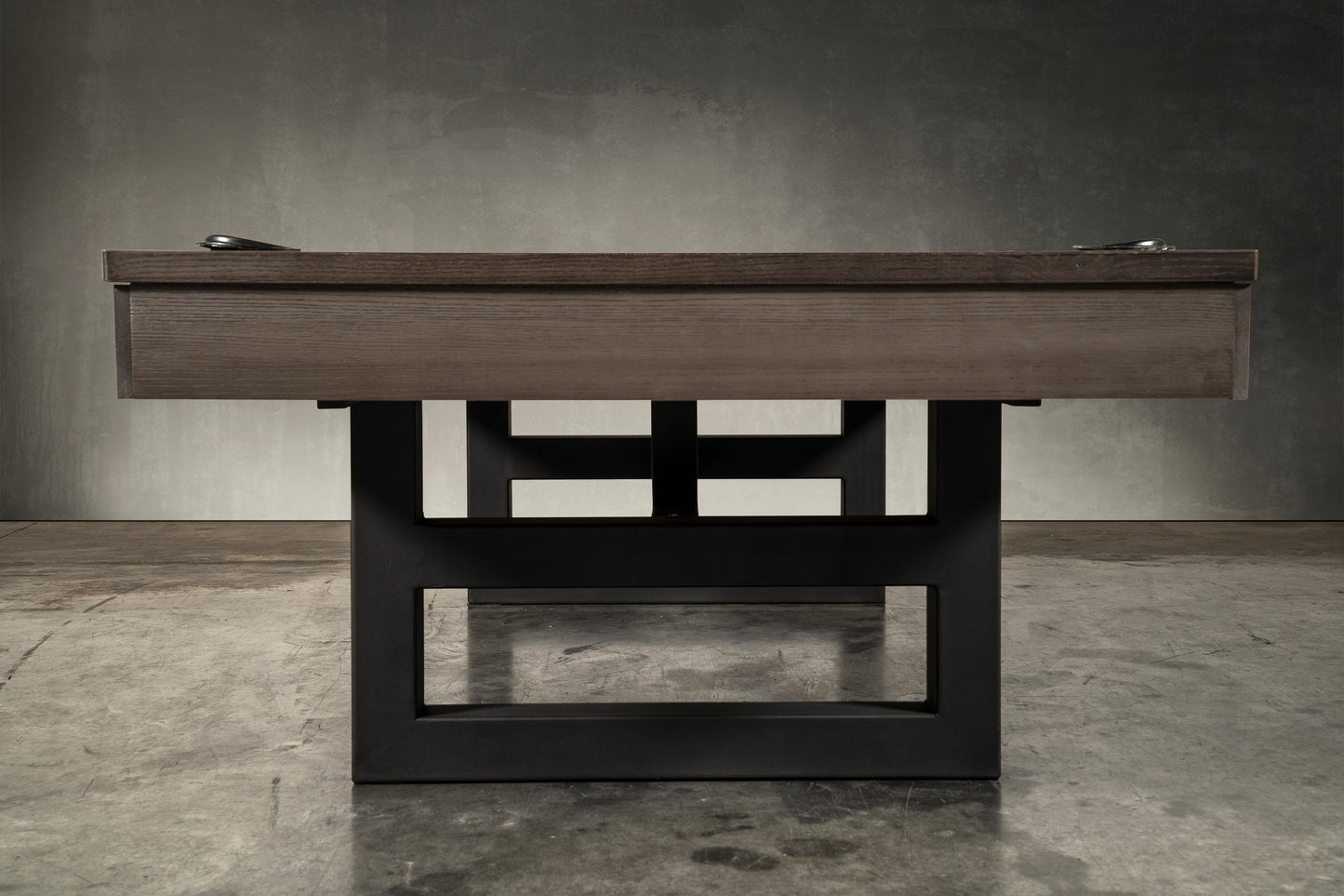 Chino Slate Pool Table - Charcoal Finish