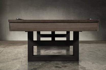 Chino Slate Pool Table - Charcoal Finish