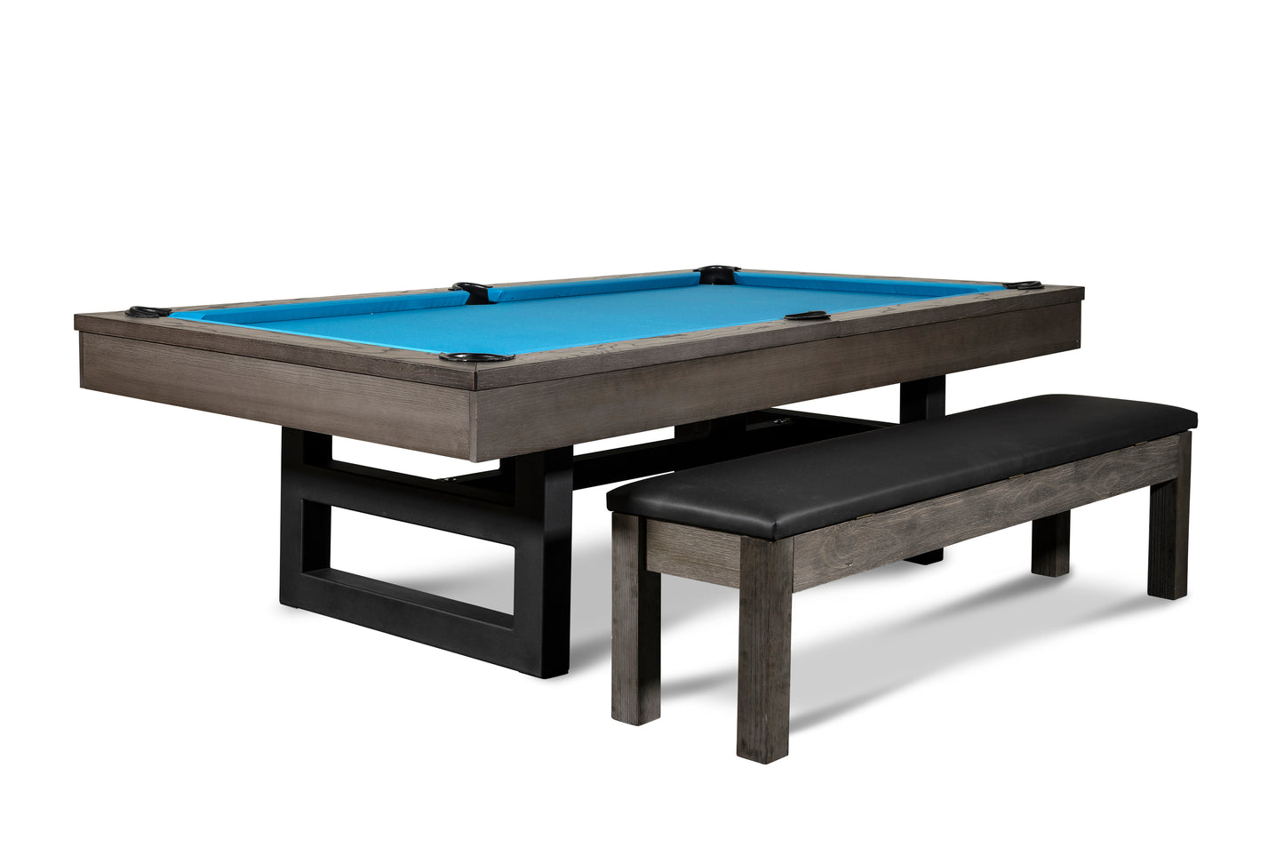 Chino Slate Pool Table - Charcoal Finish