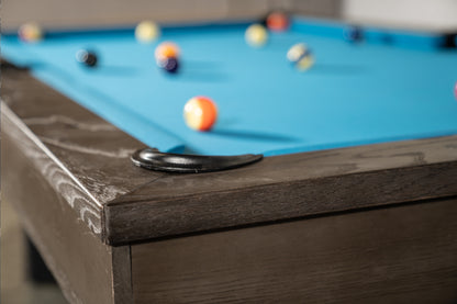 Chino Slate Pool Table - Charcoal Finish
