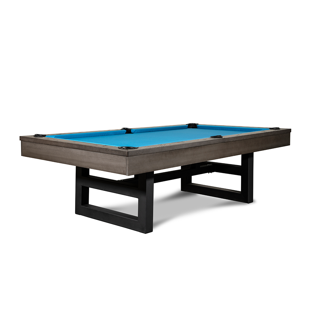 Chino Slate Pool Table - Charcoal Finish