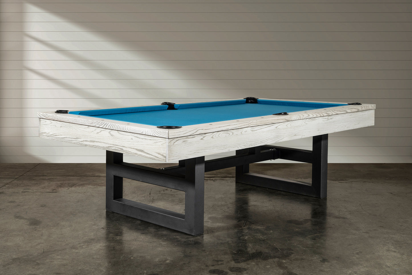 Chino Slate Pool Table - Whitewash Finish