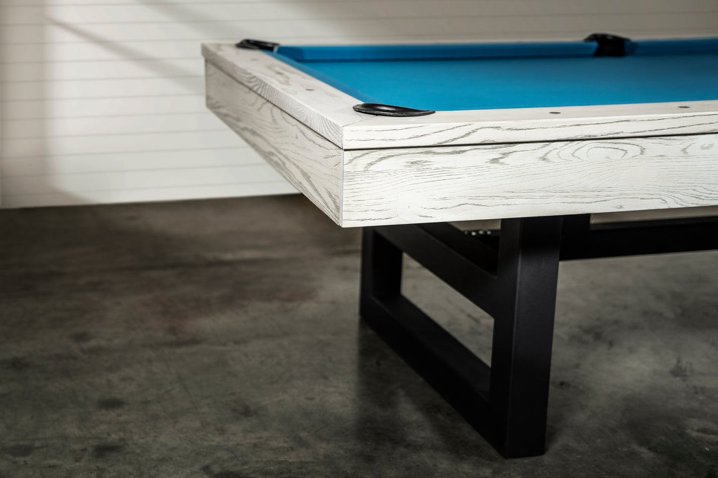 Chino Slate Pool Table - Whitewash Finish
