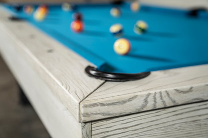 Chino Slate Pool Table - Whitewash Finish