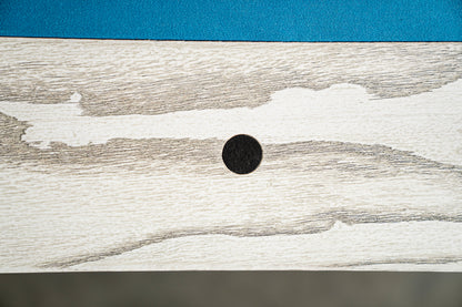 Chino Slate Pool Table - Whitewash Finish