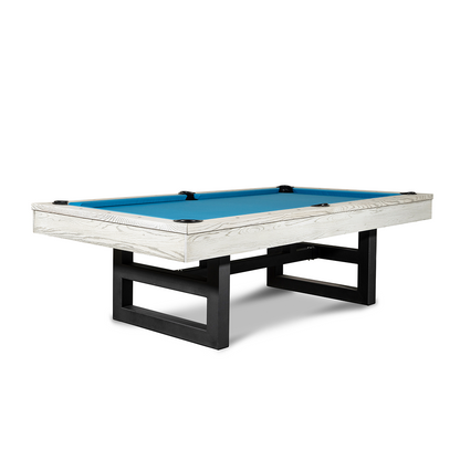 Chino Slate Pool Table - Whitewash Finish