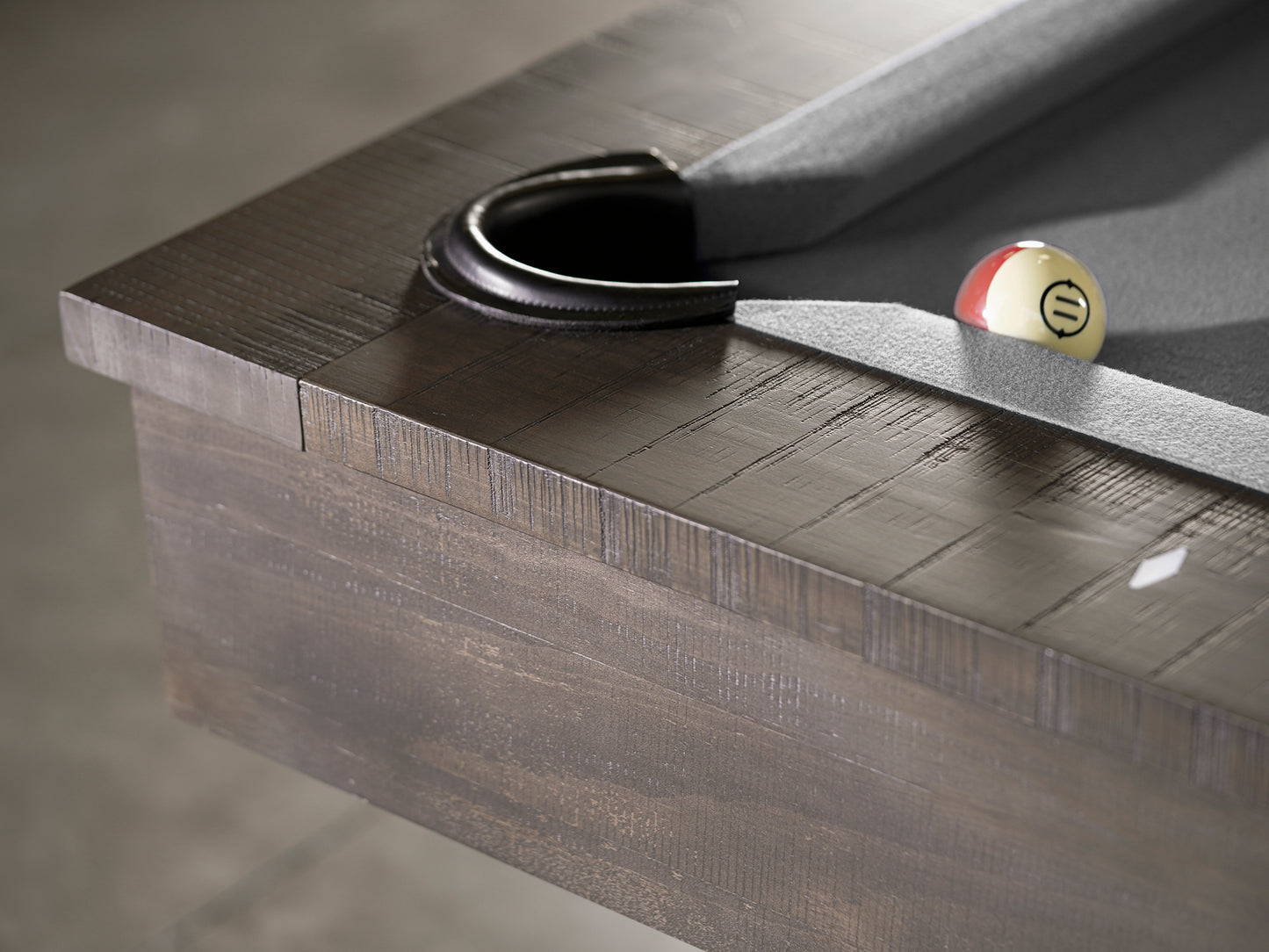 Jasper Slate Pool Table - Weathered Slate Finish