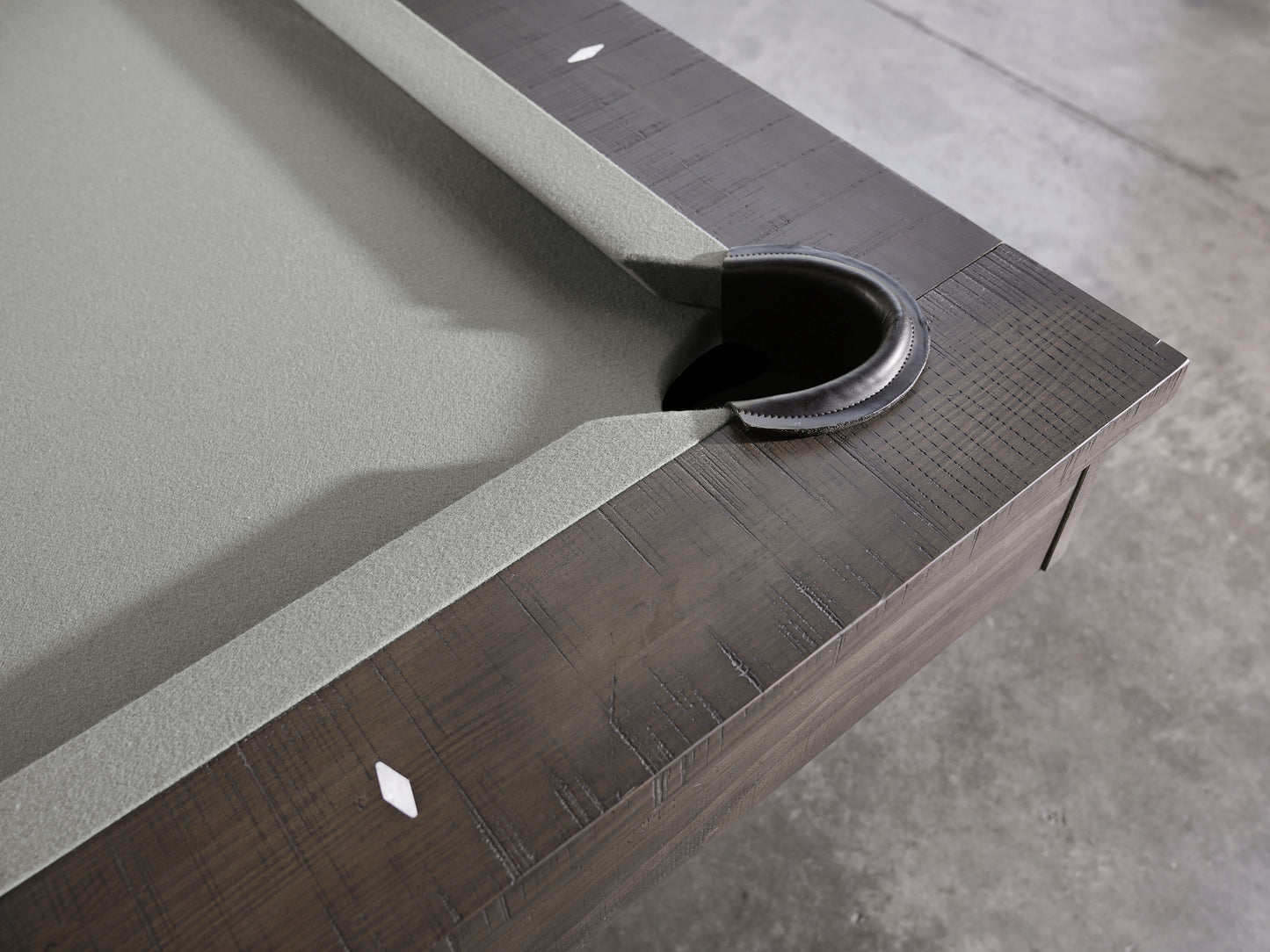 Jasper Slate Pool Table - Weathered Slate Finish