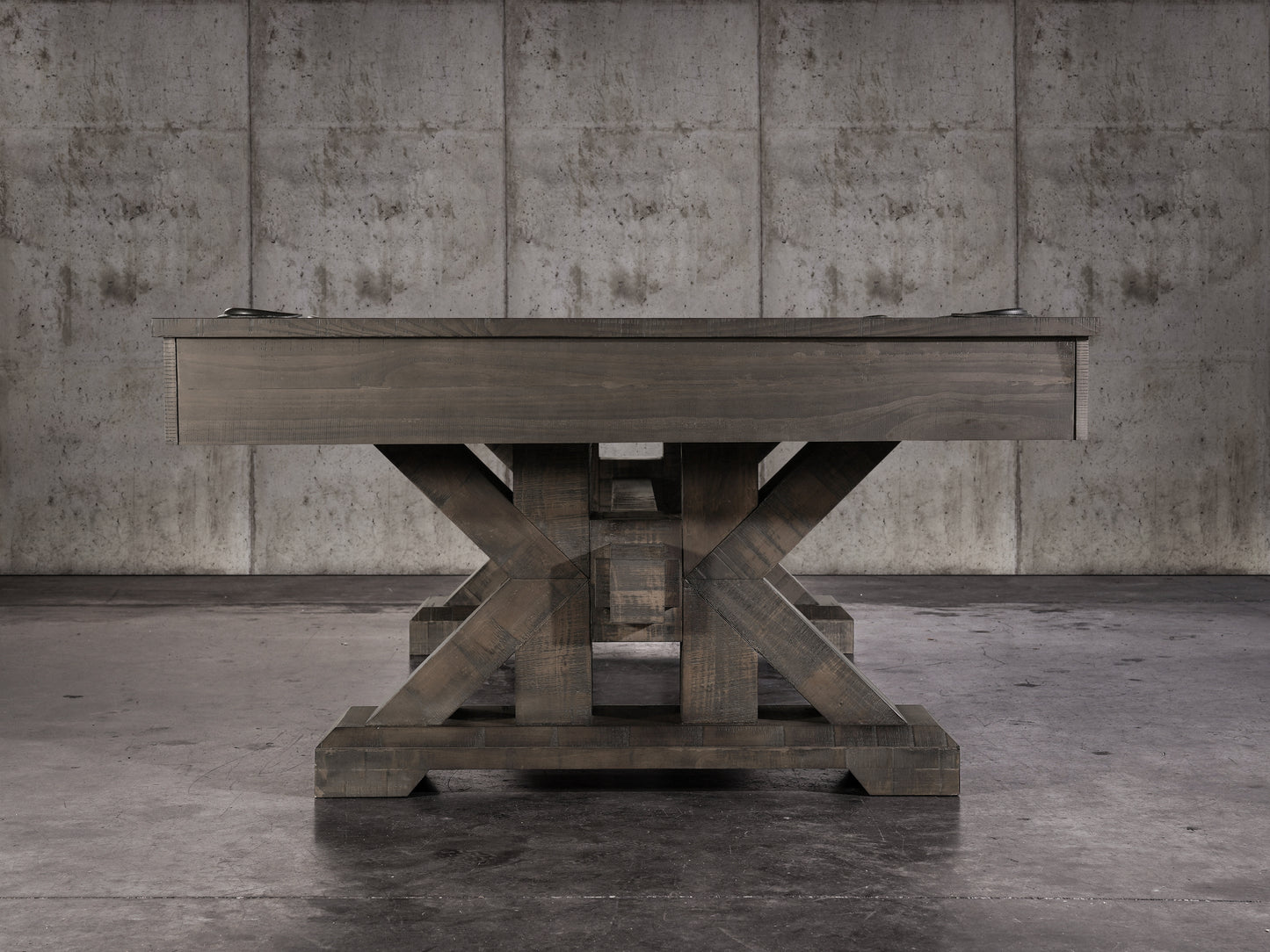 Jasper Slate Pool Table - Weathered Slate Finish