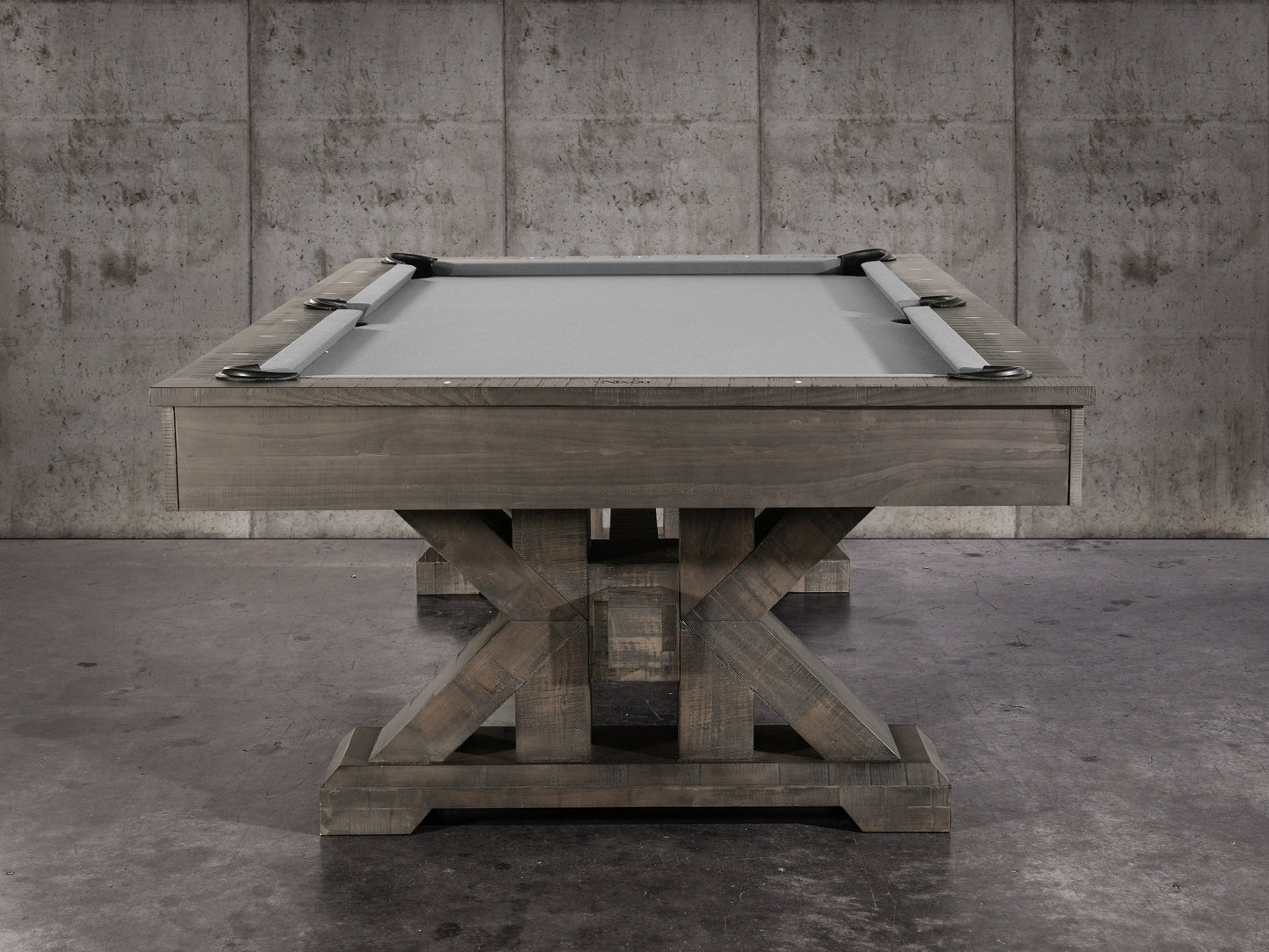 Jasper Slate Pool Table - Weathered Slate Finish
