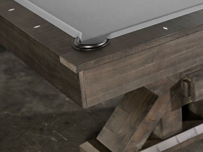 Jasper Slate Pool Table - Weathered Slate Finish