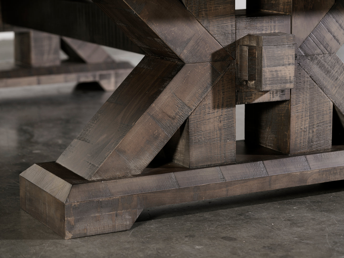 Jasper Slate Pool Table - Weathered Slate Finish