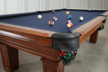 Corona Slate Pool Table - Walnut Finish