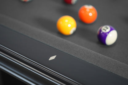 Corona Slate Pool table - Stain Black Finish
