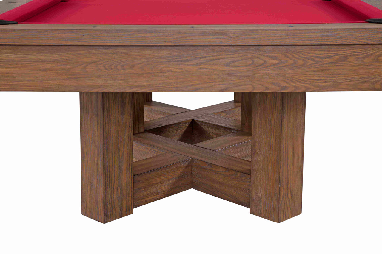 Covington Wood Pool Table - Modern Walnut Finish