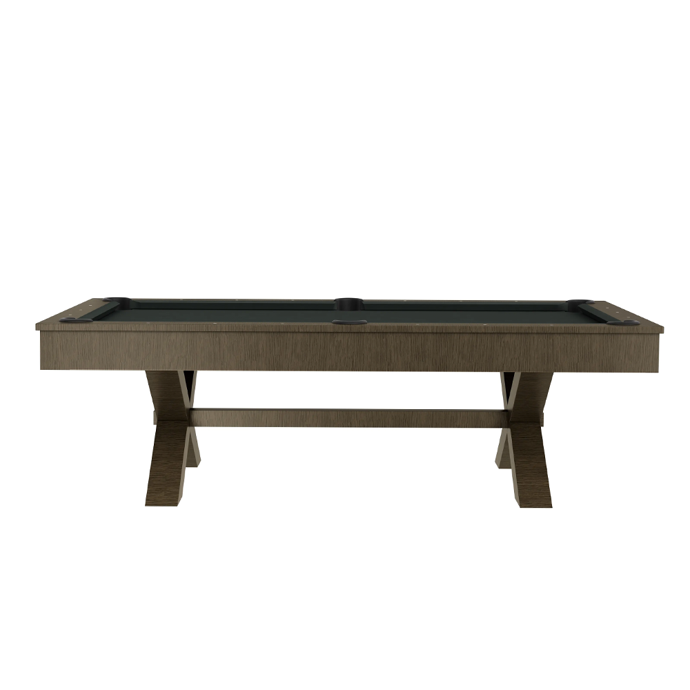 Crusader Wood Pool Table - Cappuccino Finish